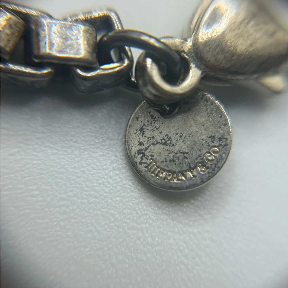 Tiffany & Co. Unisex Sterling Silver Venetian Box Chain Necklace - Picture 4 of 9